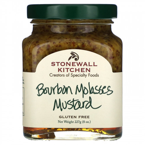 Stonewall Kitchen, Bourbon Molasses Mustard, 8 oz (227 g)