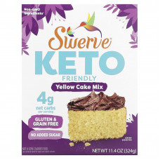 Swerve, Конфеты, смесь желтого торта, 324 г (11,4 унции)