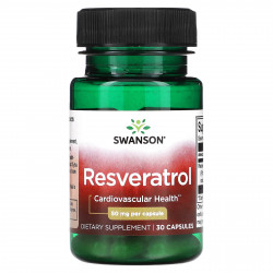 Swanson, Ресвератрол, 50 мг, 30 капсул