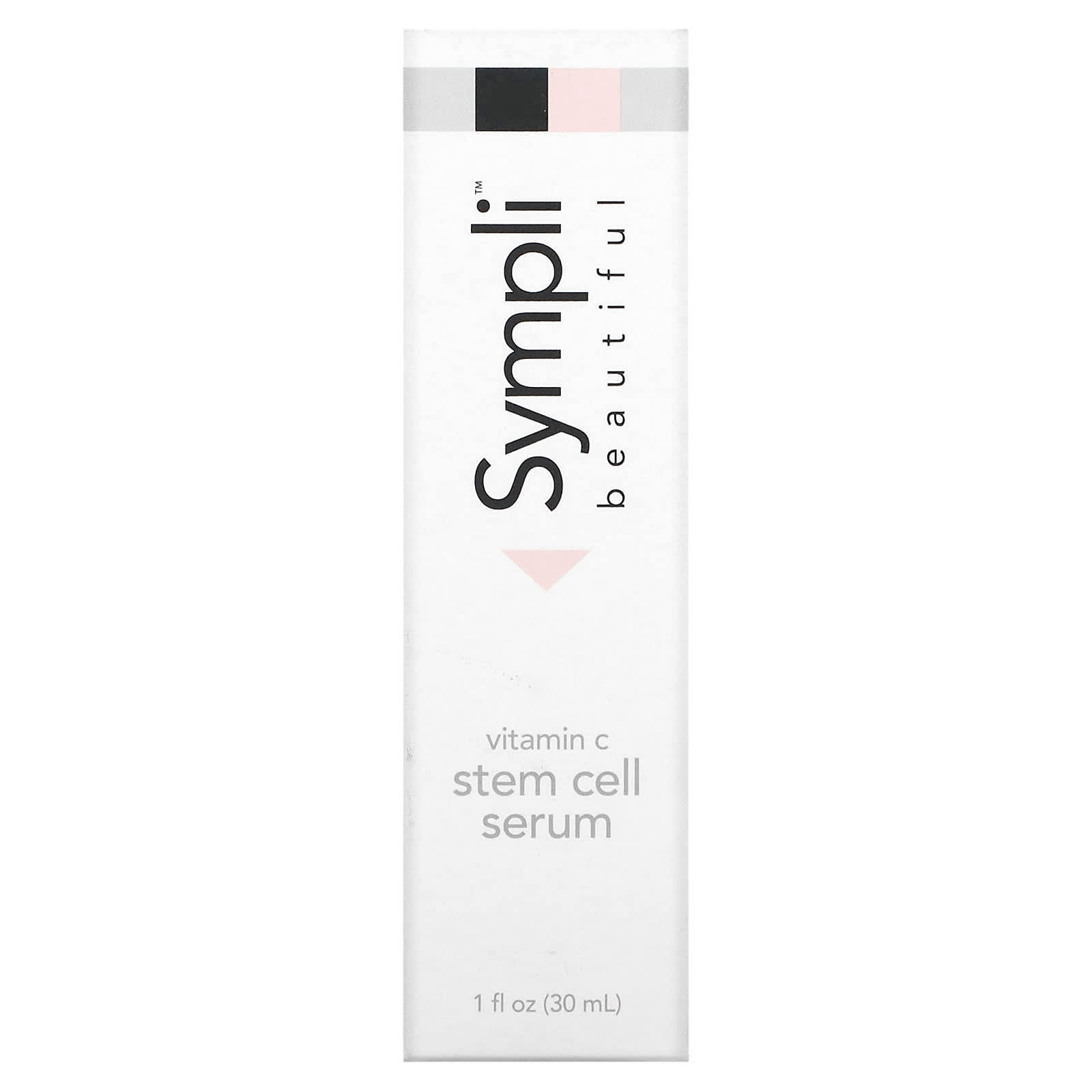 Sympli Beautiful, Сыворотка со стволовыми клетками и витамином C, 30 мл (1 жидк. унция)