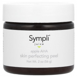 Sympli Beautiful, Juice, пилинг для улучшения состояния кожи с яблочным соком и АГК, 56 г (2 унции)