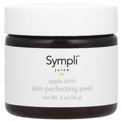 Sympli Beautiful, Juice, пилинг для улучшения состояния кожи с яблочным соком и АГК, 56 г (2 унции)