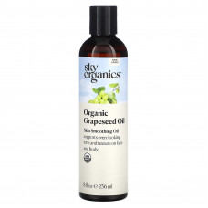 Sky Organics, Органическое масло из виноградных косточек, 236 мл (8 жидк. Унций)