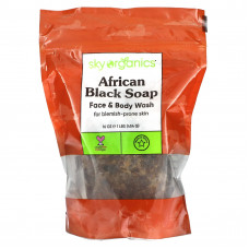 Sky Organics, африканское черное мыло, 454 г (16 жидк. унций)