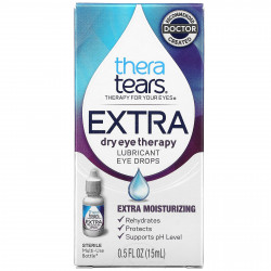 TheraTears, Extra Dry Eye Therapy, глазные капли со смазкой, 15 мл (0,5 жидк. Унции)
