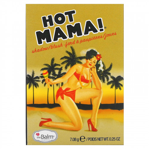 theBalm Cosmetics, Hot Mama, тени/румяна, 7,08 г