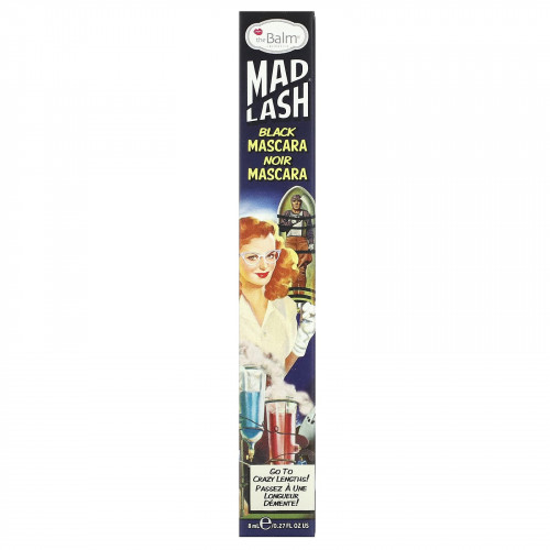 theBalm Cosmetics, Mad Lash Mascara, черная, 8 мл (0,27 жидк. Унции)