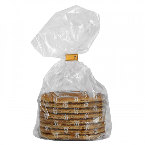 Daelmans, круглые вафли-сэндвичи с карамельной прослойкой, карамель, 8 вафлей по 230 г (8,11 унции)