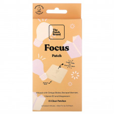 The Patch Brand, Focus Patch, патчи для концентрации внимания, 15 очищающих патчей