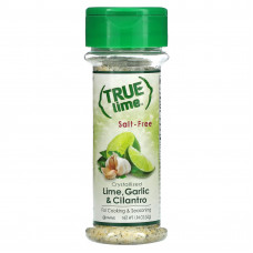 True Citrus, True Lime, кристаллизованный лайм с чесноком и кориандром, без соли, 55 г (1,94 унции)