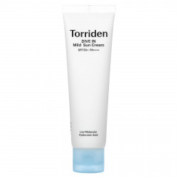 Torriden, Dive In Mild Sun Cream, SPF 50+ PA ++++, 60 мл (2,02 жидк. Унции)