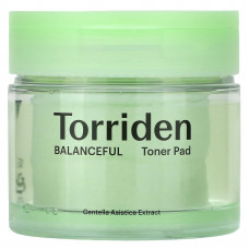 Torriden, Balanceful Cica Toner Pad, 60 листов, 180 мл (6,08 жидк. Унции)