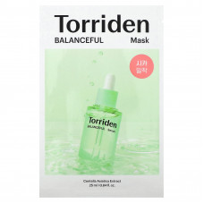 Torriden, Balanceful Cica Beauty Mask, маска из 10 листов, 25 мл (0,84 жидк. Унции)