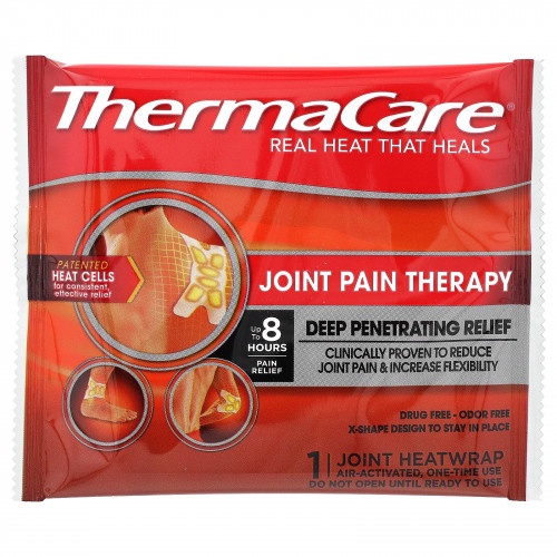 ThermaCare, Joint Pain Therapy, 4 тепловых обертывания