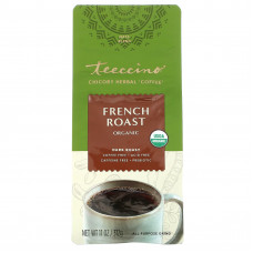 Teeccino, органический травяной кофе из цикория, французская обжарка, темная обжарка, без кофеина, 312 г (11 унций)