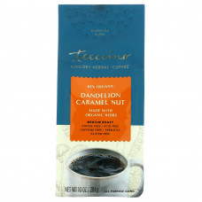 Teeccino, травяной кофе из цикория, средней прожарки, с одуванчиком, с карамельно-ореховым вкусом, без кофеина, 284 г (10 унций)
