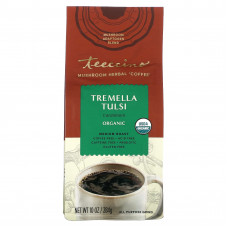 Teeccino, Органические грибы и травяной «кофе», тремелла тулси, средней обжарки, без кофеина, 284 г (10 унций)