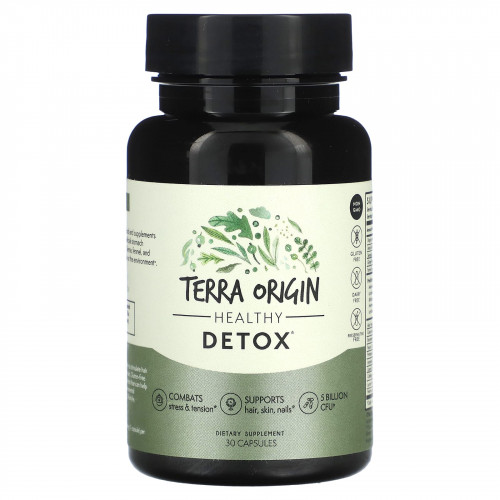 Terra Origin, Healthy Detox, 30 капсул