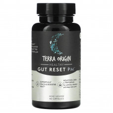 Terra Origin, Healthy Gut Reset PM, 60 капсул