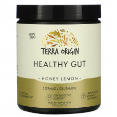 Terra Origin, добавка для здоровья кишечника, с медом и лимоном, 232 г (8,16 унции)