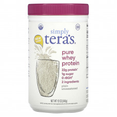 Simply Tera's, чистый сывороточный протеин, без добавок, 340 г (12 унций)