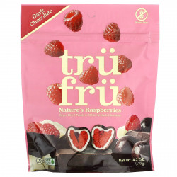Tru Fru, Nature's малина, гиперсушеный свежий шоколад, белый и темный шоколад, 119 г (4,2 унции)