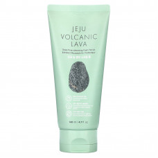 The Face Shop, Jeju Volcanic Lava, пенный скраб для глубокого очищения пор, 4,7 жидк. унция (140 мл)