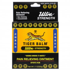 Tiger Balm, Обезболивающая мазь ультрасильного действия, 50 г (1,7 унции)