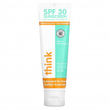 think, Солнцезащитное средство, SPF 30, алоэ и чайные листья, 89 мл (3 жидк. Унции)