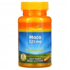 Thompson, Мака, 525 мг, 60 вегетарианских капсул