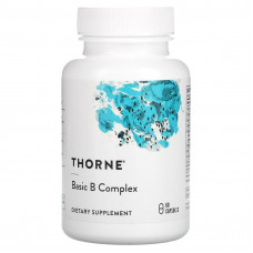 Thorne, комплекс основных витаминов группы B, 60 капсул