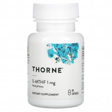 Thorne, 5-метилтетрагидрофолат, 1 мг, 60 капсул