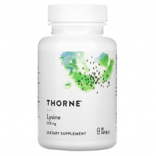 Thorne, L-лизин, 60 капсул