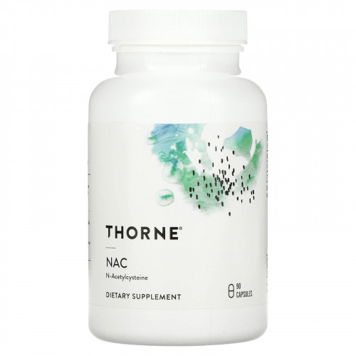 Thorne, N-ацетилцистеин, 90 капсул