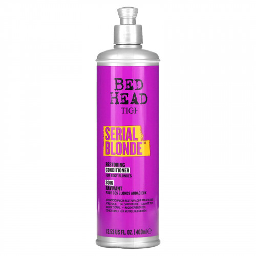 TIGI, Bed Head, Serial Blonde, восстанавливающий кондиционер, для дерзких блондинок, 400 мл (13,53 жидк. Унции)