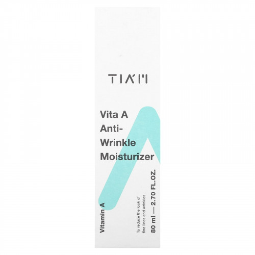 Tiam, Vita A, увлажняющее средство против морщин, 80 мл (2,7 жидк. Унции)