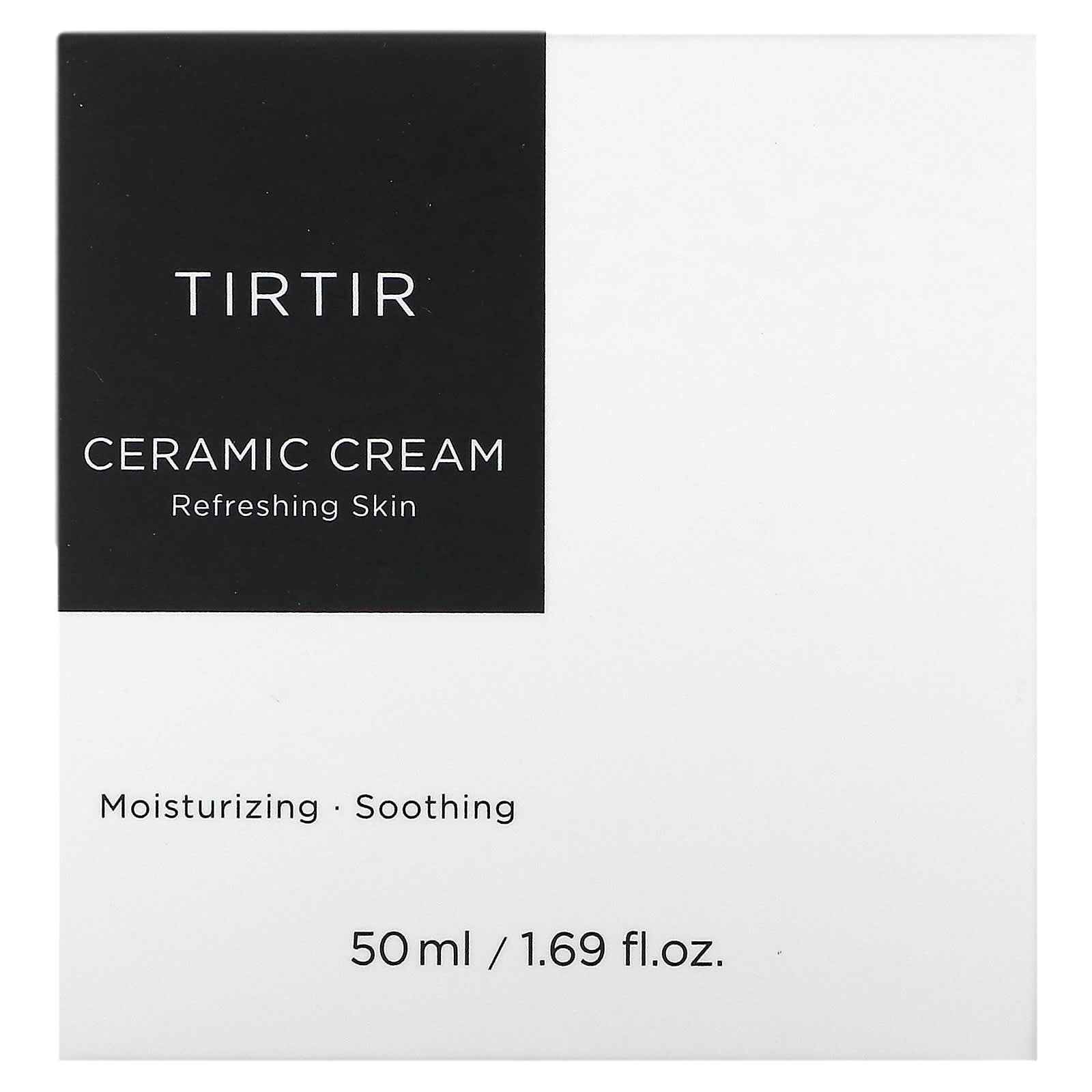 TIRTIR, Ceramic Cream, освежающий крем, 50 мл (1,69 жидк. Унции)