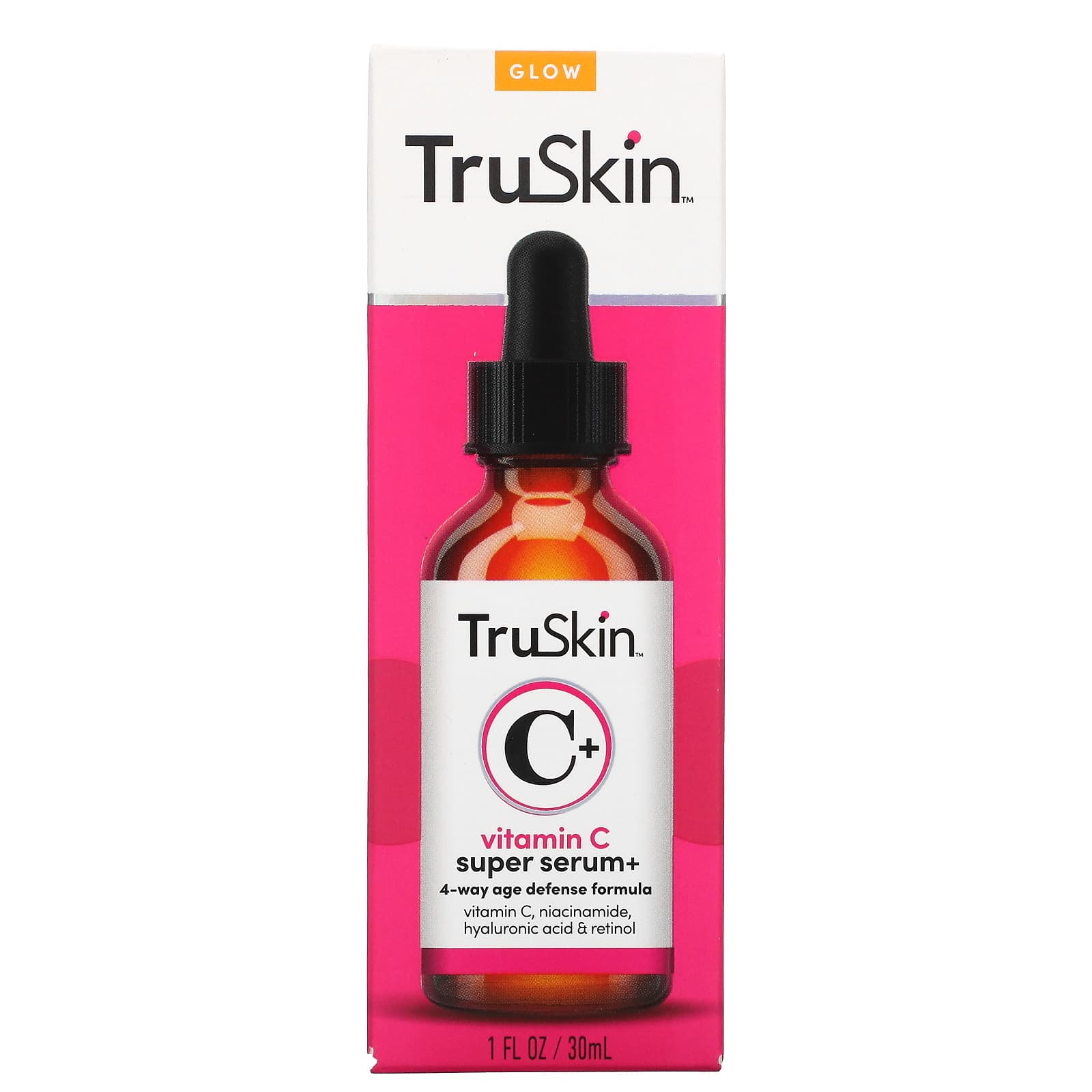 TruSkin, Vitamin C Super Serum +, 1 жидкая унция (30 мл)