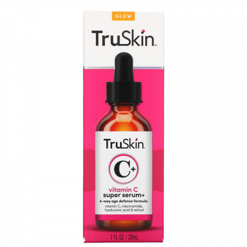 TruSkin, Vitamin C Super Serum +, 1 жидкая унция (30 мл)