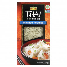 Thai Kitchen, тонкая рисовая лапша, 249 г (8,8 унции)