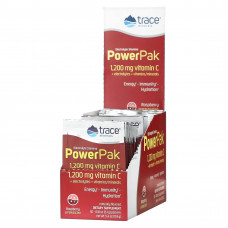 Trace Minerals ®, Electrolyte Stamina PowerPak, малиновый, 30 пакетиков по 5,1 г (0,18 унции)