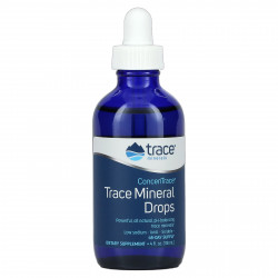 Trace Minerals ®, ConcenTrace, микроэлементы в каплях, 118 мл (4 жидк. унции)