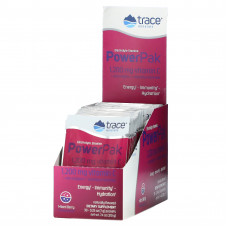 Trace Minerals ®, Electrolyte Stamina PowerPak, ягодная смесь, 30 пакетиков по 7 г (0,25 унции)