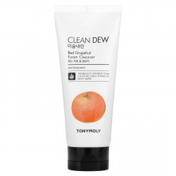 Tony Moly, Clean Dew, очищающая пенка с красным грейпфрутом, 180 мл