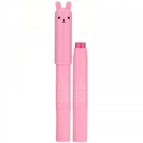 Tony Moly, Блеск для блеска Petite Bunny, 01 Juicy Strawberry, 1 бар для губ