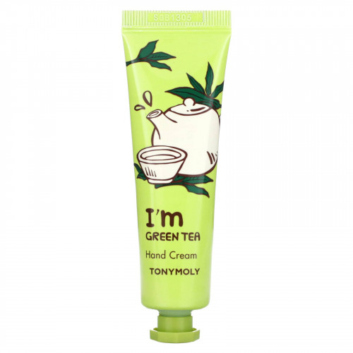 Tony Moly, I ́m Green Tea, крем для рук, 30 мл (1,01 жидк. Унции)