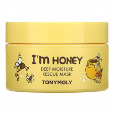 Tony Moly, I'm Honey, восстанавливающая маска для глубокого увлажнения, 100 г (3,52 унции)