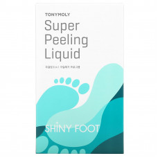 Tony Moly, Shiny Foot, жидкость для суперпилинга, 1 пара