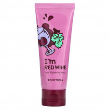 Tony Moly, I'm Red Wine, маска для сужения пор, 100 мл (3,38 жидк. Унции)