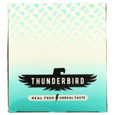 Thunderbird, Superfood Bar, шоколад и морская соль с миндальным маслом, 12 батончиков по 48 г (1,7 унции)